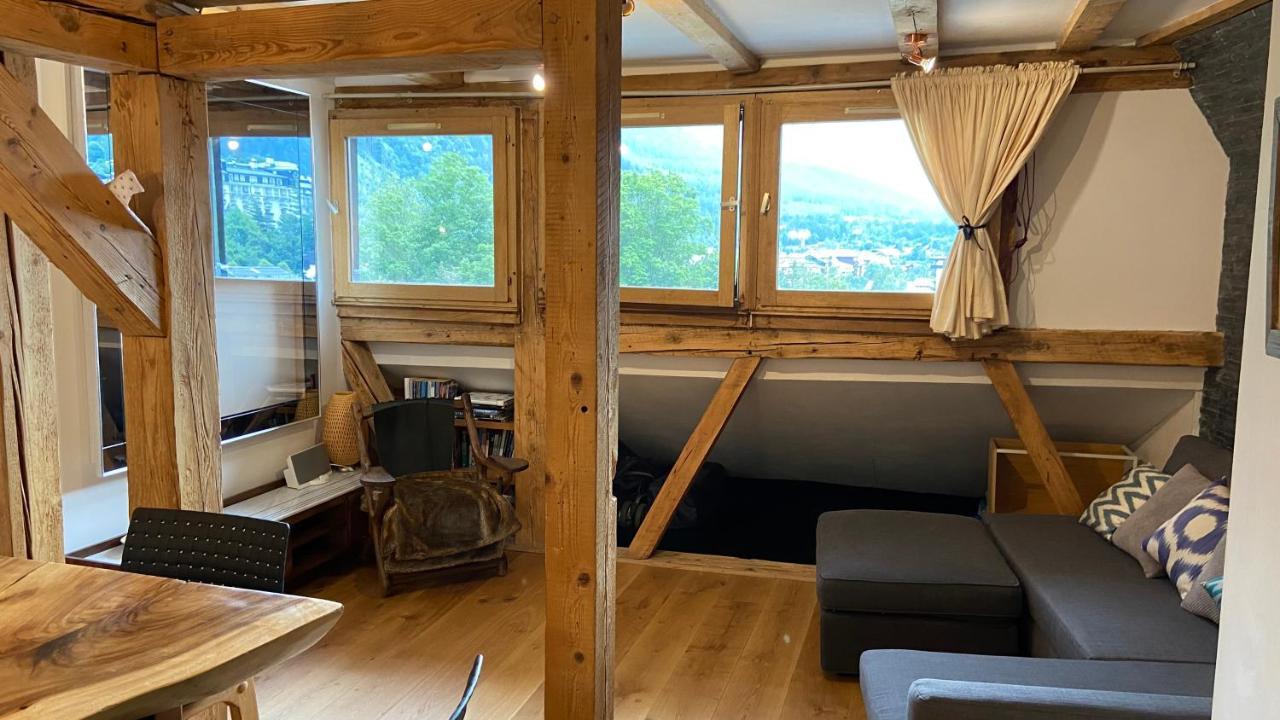 Beautiful Apartment In Chamonix Centre With Superb Mountain Views ภายนอก รูปภาพ