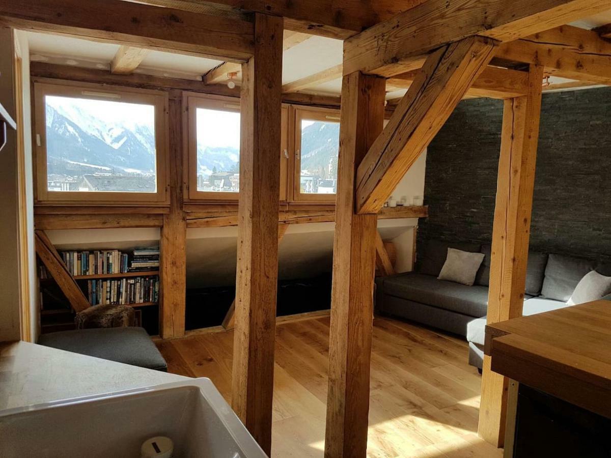 Beautiful Apartment In Chamonix Centre With Superb Mountain Views ภายนอก รูปภาพ